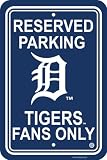 MLB Detroit Tigers Parking Sign