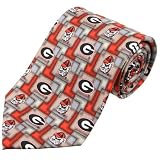 Georgia Bulldogs Pattern 2 Silk Tie