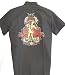Felon Clothing Alcohol Fueled Skulls Racer Black Work Shirt Street Rod Hot Rod Shirt for Bad Boys