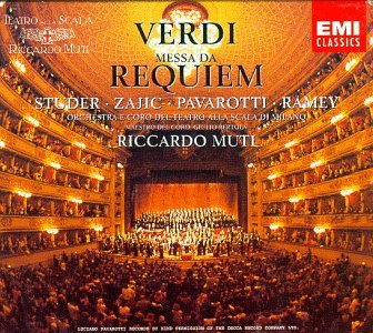 CD-Charts  Music : Verdi - Messa da Requiem / Studer, Zajick, Pavarotti, Ramey; Muti