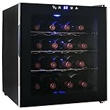 AKDY&reg; 16 Bottle Single Zone Thermoelectric Freestanding Wine Cooler Cellar Chiller Refrigerator Fridge Quiet Operation