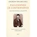 Philosophie de l'ost�opathie