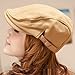 LOCOMO Plain Color Cotton Newsboy Beret Cap Hat FFH038
