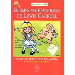 Les �nigmes math�matiques Lewis Carroll