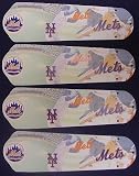Ceiling Fan Designers 42SET-MLB-NYM MLB York Mets Baseball 42 In. Ceiling Fan Blades Only