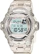 Casio Women's BG169R-7B White Resin Quartz Watch with White Dial