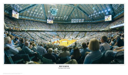 NCAA North Carolina Tar Heels Dean Smith Center Stadium Picture 