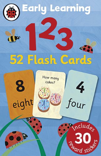 Early Learning 123 flash cards