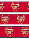 Arsenal FC Border Crest Wallpaper Border