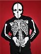 Living Dead Souls Mens Skeleton Mask Hoodie