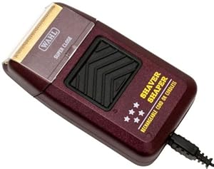 Wahl 5 Star 8547 Rechargeable Hypoallergenic Anti-Allergic Gold Foil Bump Free Shaver With Stand