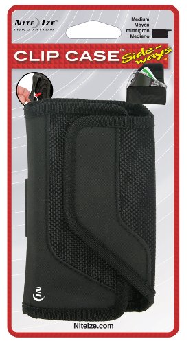 Click to see more detail Nite Ize Universal Clip Case Sideways Medium (Black) Nite Ize Universal Clip Case Sideways Medium (Black)