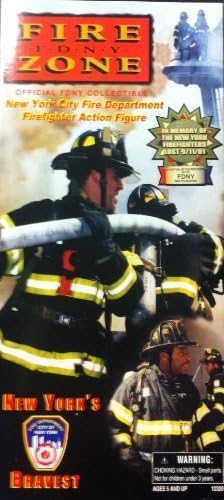 1/6 Scale Official 9-11 FDNY New York City Fire Department Firefighter 12" Action Figure by Real Heroes