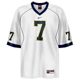 Nike Michigan Wolverines #7 White Replica Football Jersey