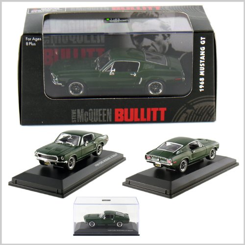 Yat Ming Scale 1:43 - 1968 Ford Mustang GT Fastback Bullitt Steve McQueen