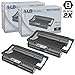 LD Products Replacement Fax Cartridge with Roll Compatible with Brother PC20(2-Pack) Compatible with 1170 1270 1270e 1570MC 1575MC MFC-1770 MFC-1780 MFC-1870MC MFC-19