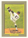 Autographed/Hand Signed Great Moments Card Juan Marichal Giants