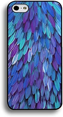 iPhone 6 Plus/6s Plus (5.5 Inch) Safekeeping Phone Case Fashion Color Mobile Covers Snap on iPhone 6 Plus/6s Plus (5.5 Inch) Surrounded By Colored Feathers Pattern Cellphone Shell