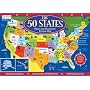 The 50 States Book and Magnetic Puzzle Map