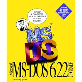 MS-DOS 6.22 Upgrade Version Competitive by Microsoft
