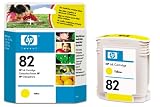 Hewlett Packard C4913A Tintenpatrone Nr. 82, gelb, 69ml