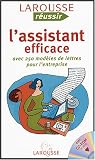 L'assistant efficace : Avec 250 mod�les de lettres pour l'entreprise (1C�d�rom)