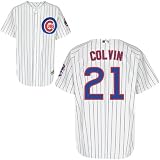 Tyler Colvin Chicago Cubs Authentic Home Jersey By Majestic