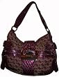Guess Purse Handbag Clover Purple