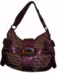 Guess Purse Handbag Clover Purple