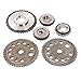 Evergreen TKTCS10422CWP Compatible With 01-10 Chevrolet Oldsmobile Pontiac Saturn GM 2.0 2.2 2.4 DOHC Ecotec Engine Timing Chain Kit Balance Shaft Water Pump Timing Cover Gasket