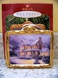 Hallmark Keepsake Ornament - Victorian Christmas III 3rd in Series by Thomas Kinkade - Painter of Light 1999 (QX6407)