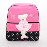 Kreative Kids Girls Pink Ballerina Bear Bag Gift Backpack