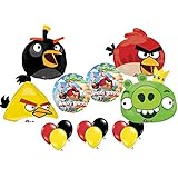 Angry Birds Ultimate Balloon Birthday Party Supply Kit 4 Bird Pig Set Mylar *15*