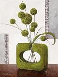 Eurographics H-K-KK2038-VP Keilrahmen, Arrangement in Green II 60 x 80 cm