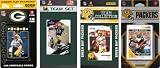 NFL Green Bay Packers Four Different Licensed Trading Card Team Sets