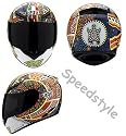 AGV K3 Rossi Dreamtime Motorcycle Helmet Size Large