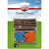 Kaytee Combo Chews, Apple Wood and Crispy Puzzle, 16 Pieces