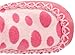 Mocc Ons Clever Little Moccasin Style Slipper Socks for Kids - Pink Spots, 12-18 Months