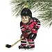 New Jersey Devils 4-Inch Blown Glass Hockey Player Ornament