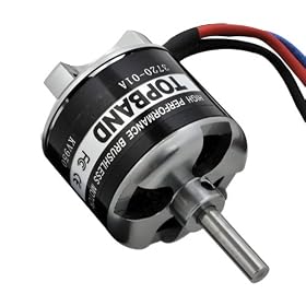 Topstar 3720 Series 25-Size Brushless Outrunner Motor from Toy RC Airplanes