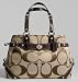 Coach Large Carly Signature Business Carryall Bag 13399 Khaki