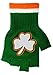 Birsppy St. Patricks Day Fingerless Shamrock Gloves (Pair)