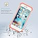 Elegant Choise Compatible with iPhone 6S Case, iPhone 6 Case, Shockproof Armor iPhone 6S Case, Hybrid Dual Layer Defender Protective Case Cover (A Orange/Gray)