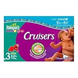 Pampers Cruisers Diapers, Size 3 (16-28 Lbs),... by Pampers