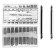 Watch Band Strap connecting Spring Bars Pins Stainless Steel Assortment by Size 1.50mm Thick