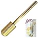 Pana Brand Professional GOLD F (FINE) Smooth Round Top Large Dome Top Barrel Carbide Bit 3/32