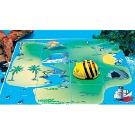 Bee-Bot Mat: Treasure Island for your Bee Bot floor robot (TJG)
