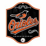 MLB Baltimore Orioles 11-by-13 Wood Sign