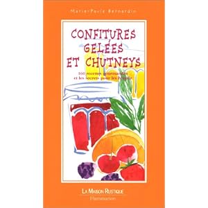 Confitures, gelées et chutneys