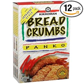 Kikkoman Panko Bread Crumbs, 8-Ounce Packages (Pack of 12) by Kikkoman